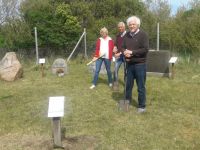 Bild 0 von Erinnerungsgrabstätte am Dünenfriedhof wurde fertig gestellt