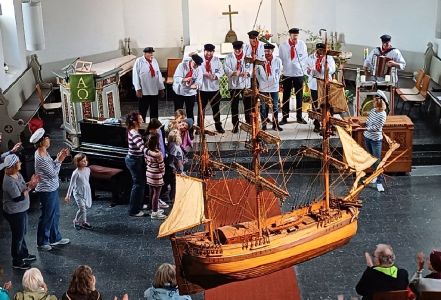 Bild 0 von „Juister Erntedankfest“ trotz schlechter Witterung sehr gut besucht