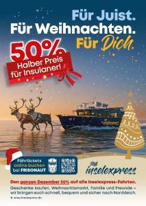 Bild 0 von Insulaner fahren im Dezember für den halben Preis mit dem Inselexpress