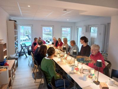 Bild 0 von Auch zu diesem Advent wurde im Loog wieder gebastelt