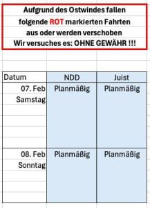 Bild 0 von Töwi will ab Samstag wieder fahren