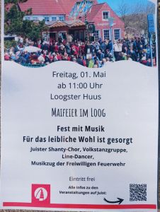 Bild 0 von Am 1. Mai wird auch der Loogster Maibaum aufgestellt